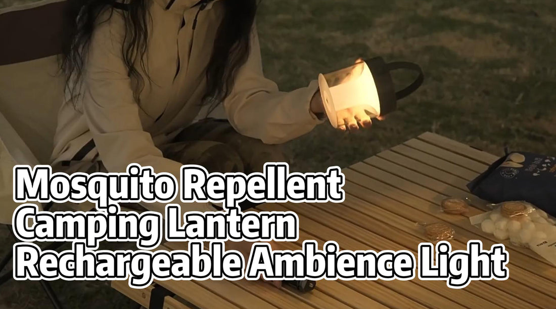 Mosquito Repellent Camping Lantern Rechargeable Ambience Light
