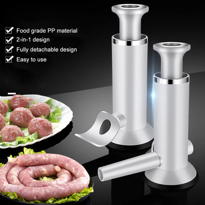 Creative 2 in 1 Sausage Stuffer Meatballs Maker