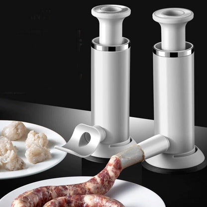 Creative 2 in 1 Sausage Stuffer Meatballs Maker