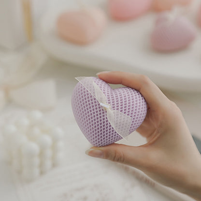 Adorable Heart Shaped Scented Candle