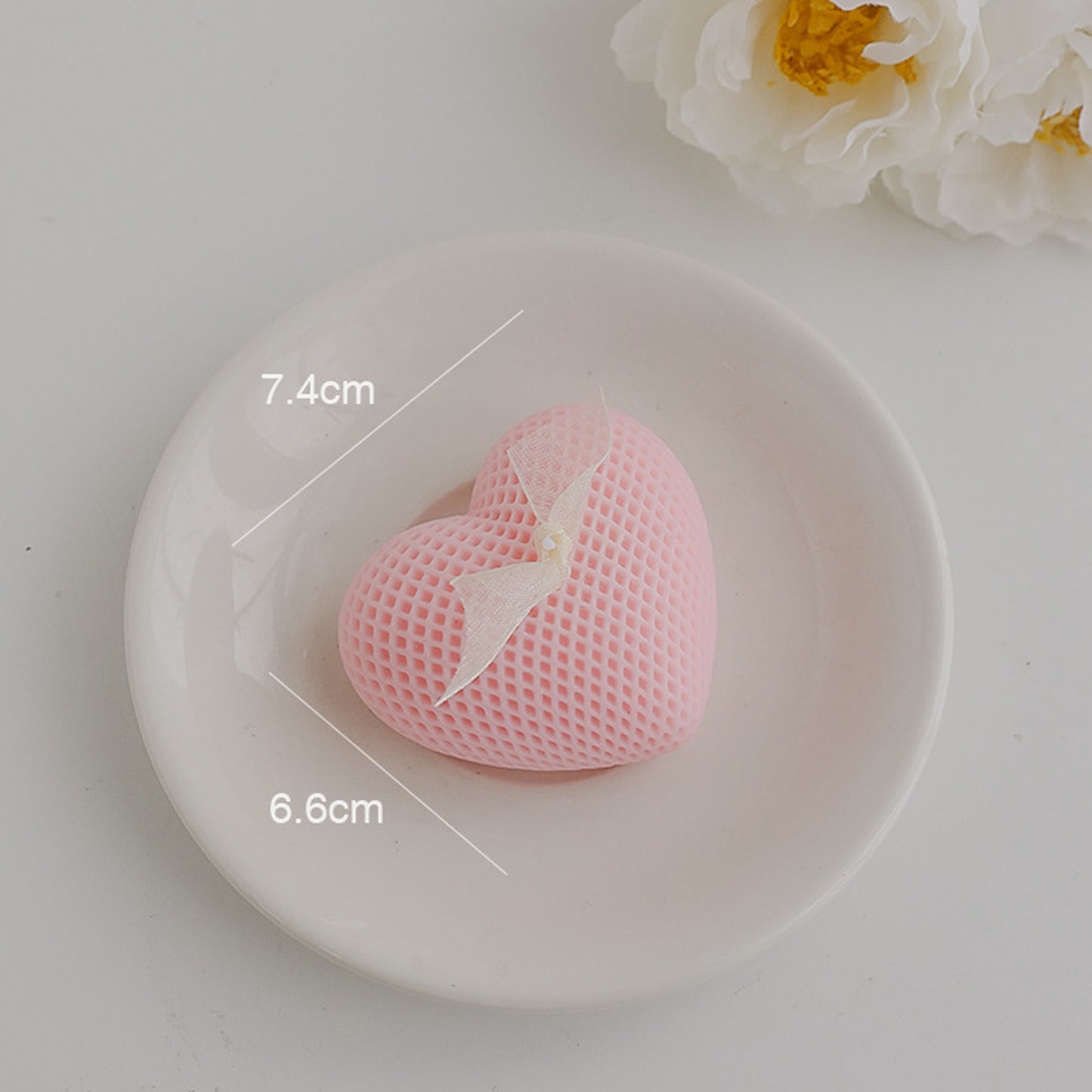 Adorable Heart Shaped Scented Candle