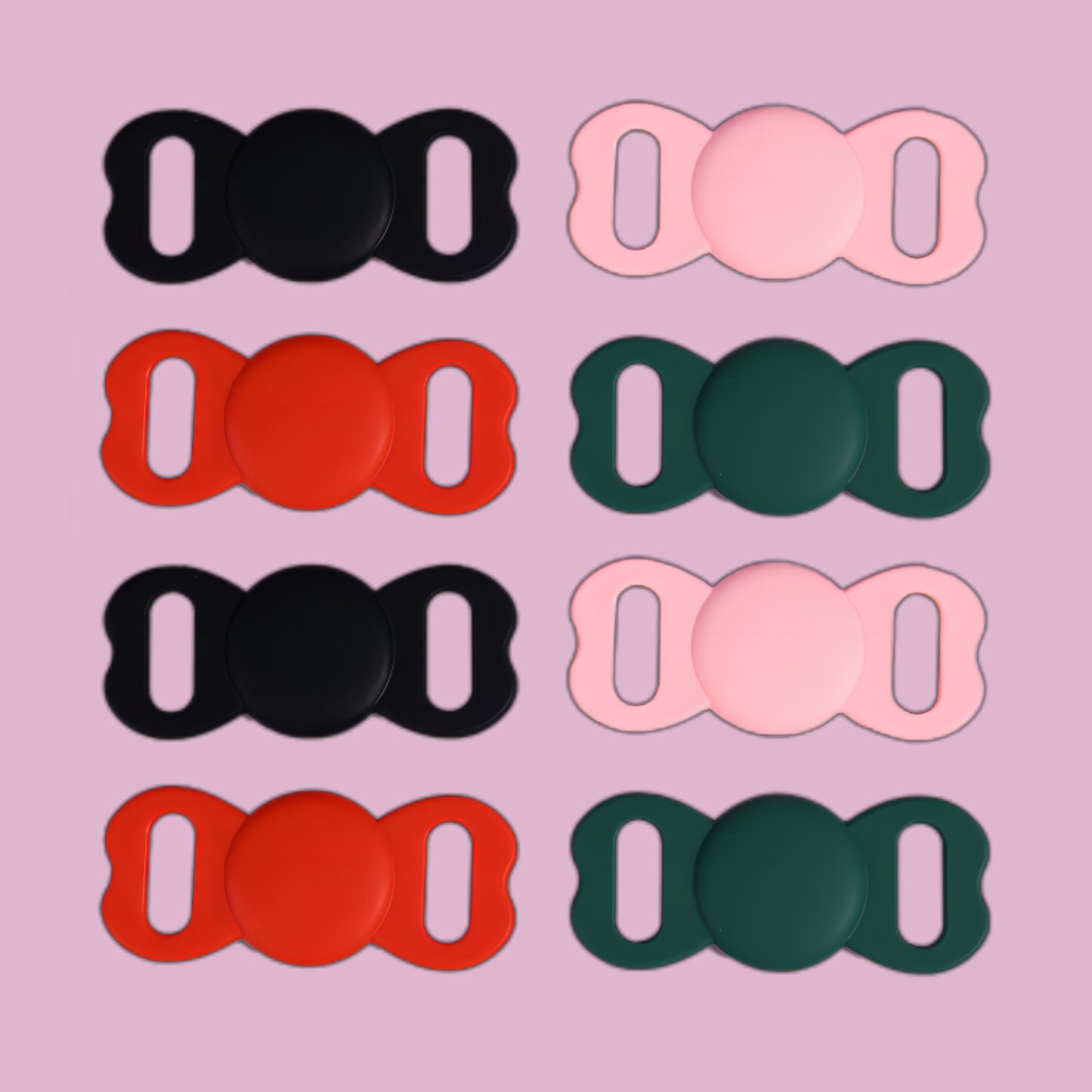 Airtag Holder for Dog Collar Silicone Protective Case