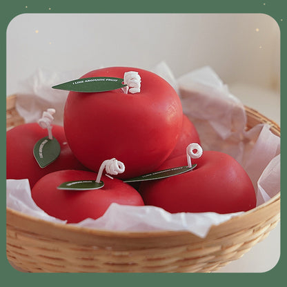 Cute Apple Shape Scented Candle