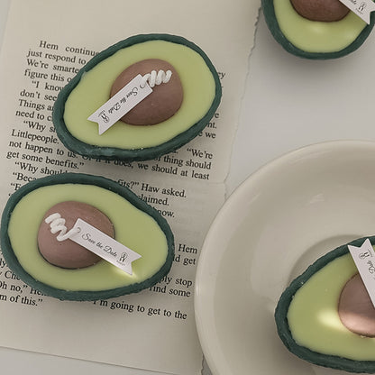 Avocado Shaped Scented Candle
