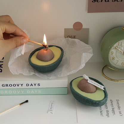 Avocado Shaped Scented Candle