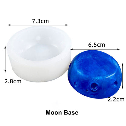 Cartoon Space Series 3D Candle Resin Mold