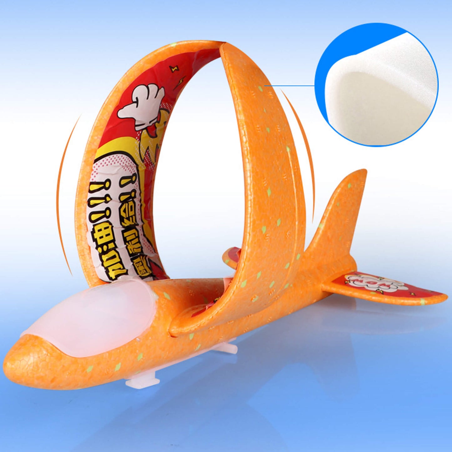 Catapult Airplane Launcher Toy Bubble Gun