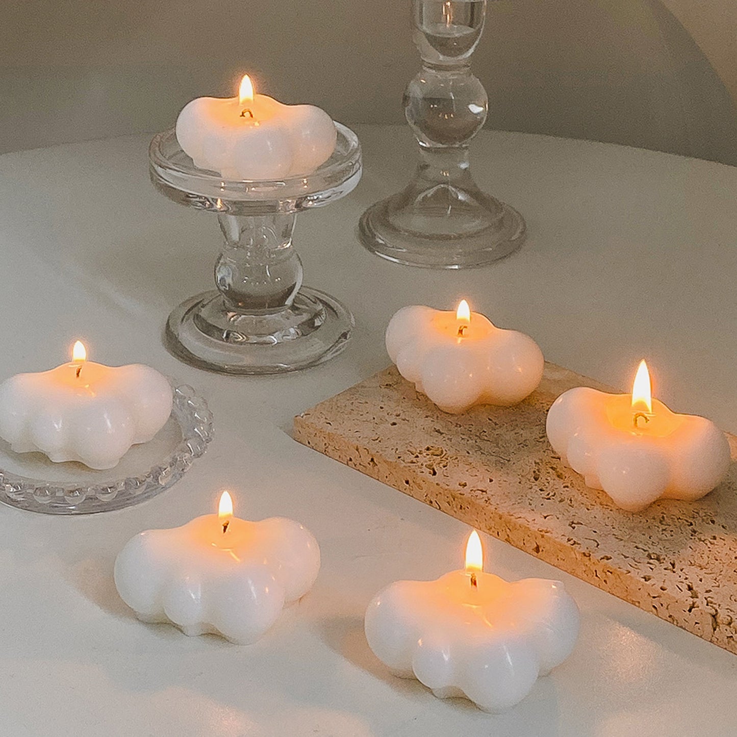 Romantic Cloud Shape Scented Candle