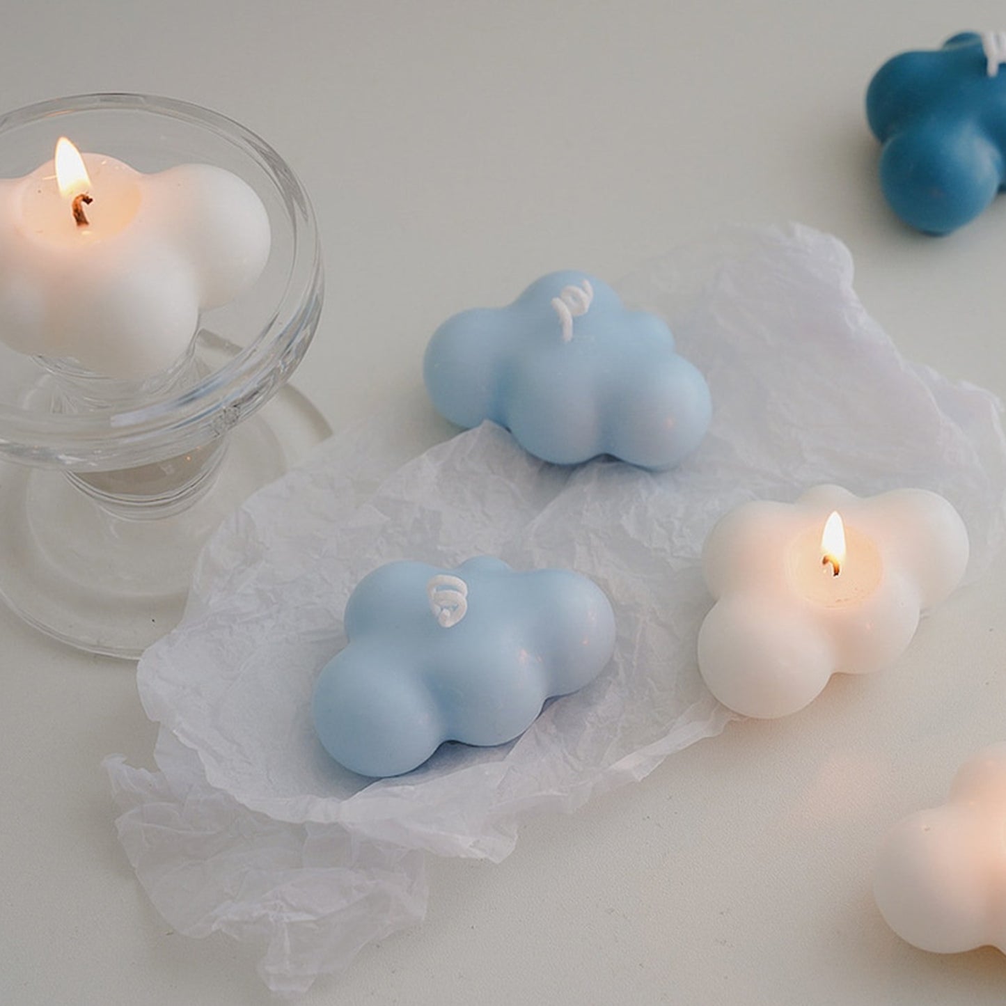 Romantic Cloud Shape Scented Candle