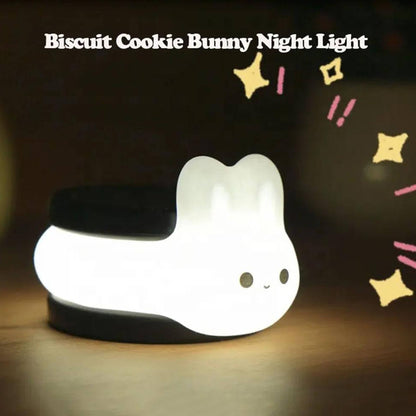 Creative Oreo Rabbit Cookie Night Light