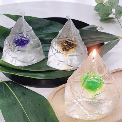 Crystal Zongzi Shaped Green Tea Scent Candle