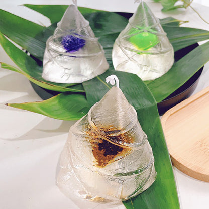 Crystal Zongzi Shaped Green Tea Scent Candle