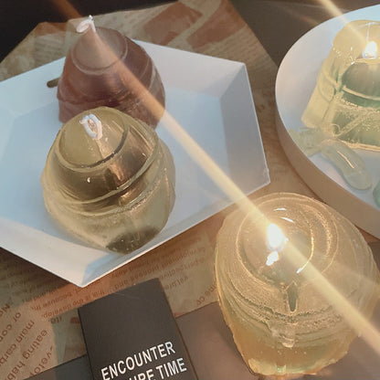 Crystal Zongzi Shaped Green Tea Scent Candle