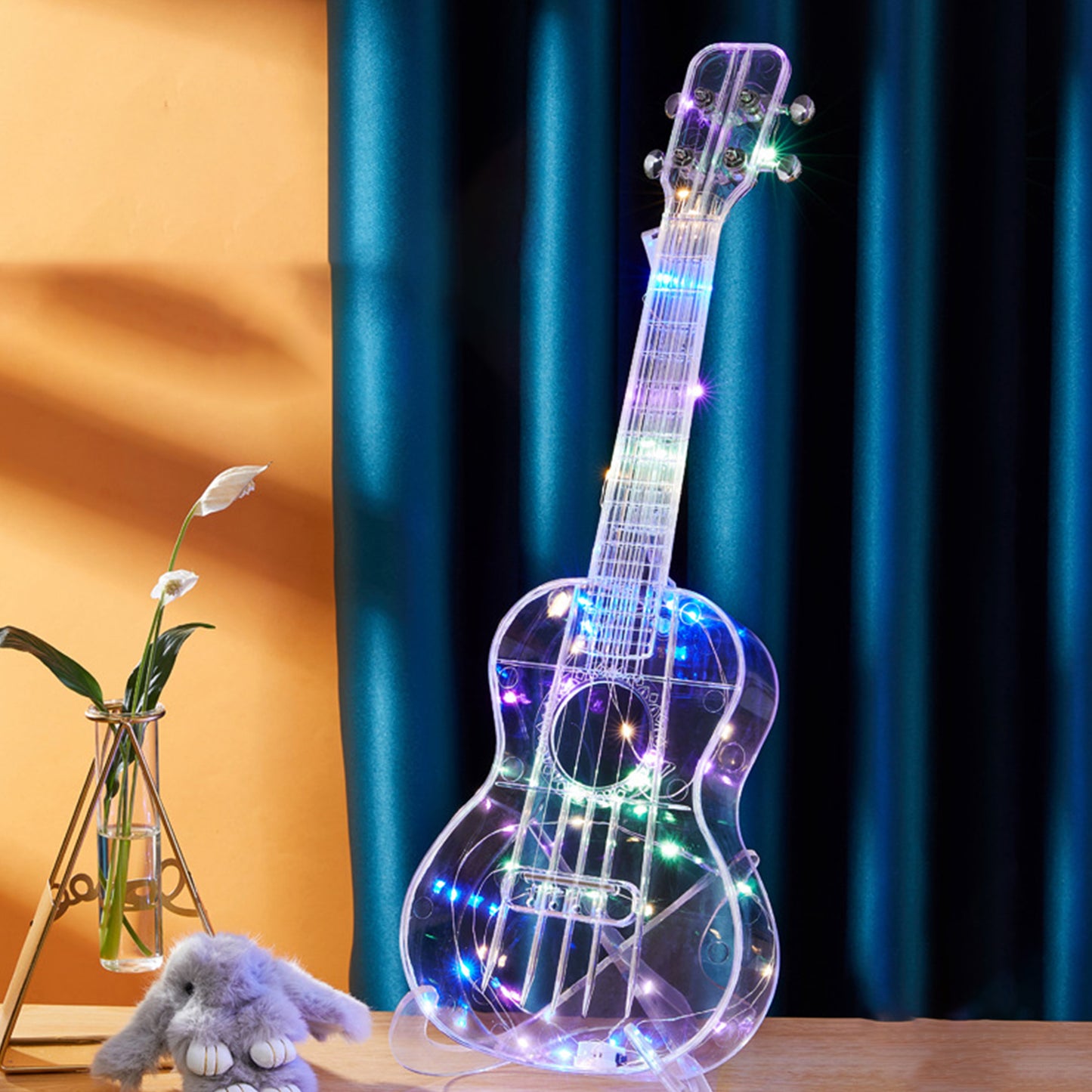 Crystal Transparent Ukulele 23 inch