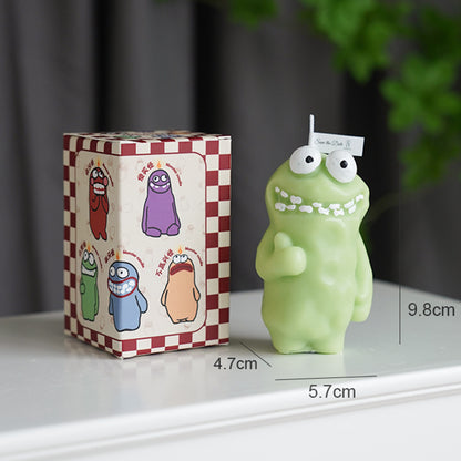 Cute Mud Monster Scented Candle