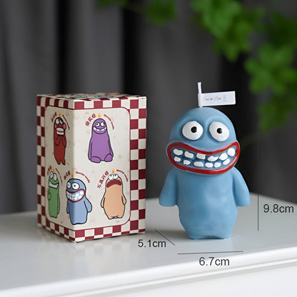 Cute Mud Monster Scented Candle