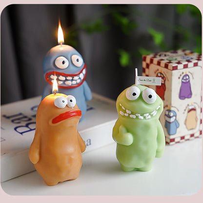 Cute Mud Monster Scented Candle