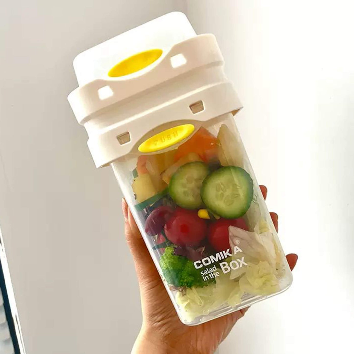 Portable Salad Cup Lunch Box Yogurt Oatmeal