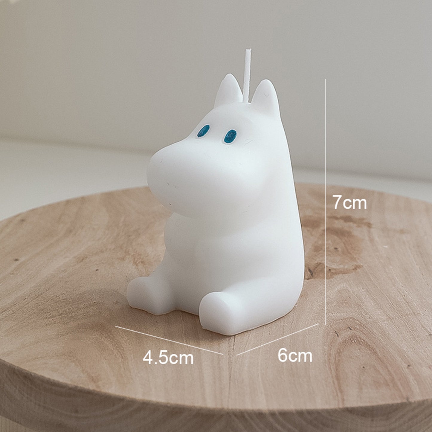 Lovely Moomin Hippo Scented Candle