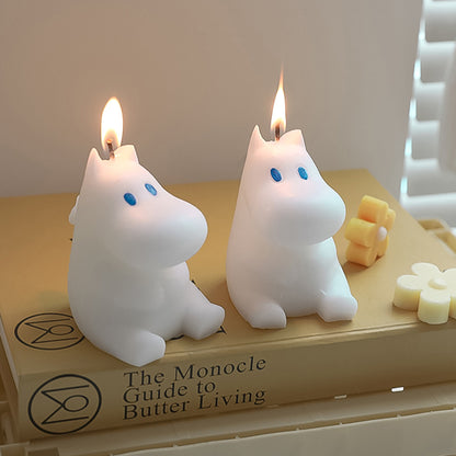 Lovely Moomin Hippo Scented Candle