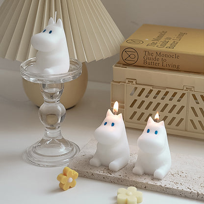 Lovely Moomin Hippo Scented Candle