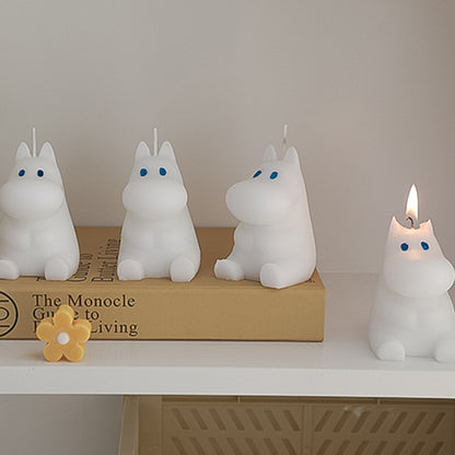 Lovely Moomin Hippo Scented Candle