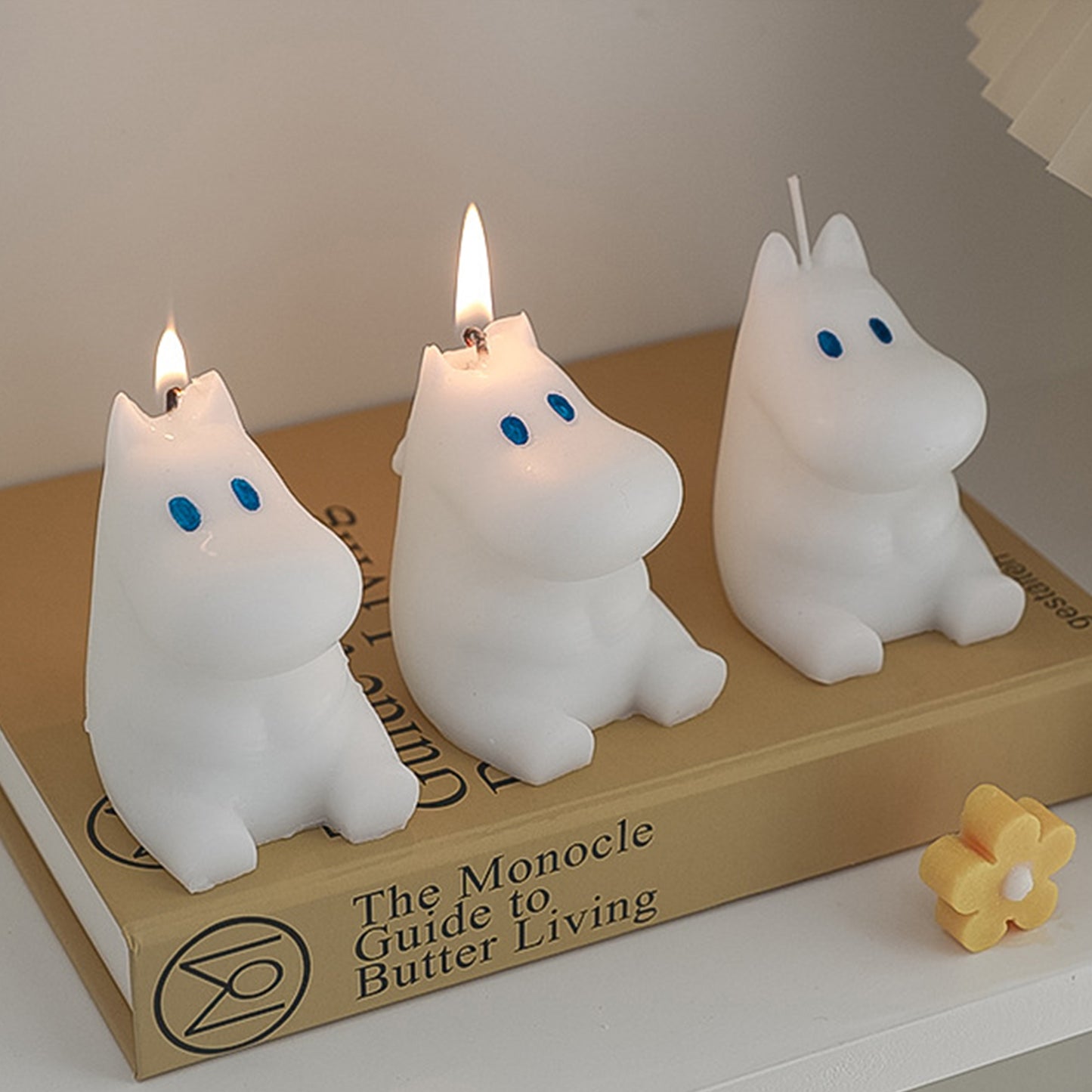 Lovely Moomin Hippo Scented Candle