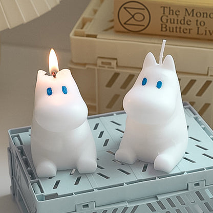 Lovely Moomin Hippo Scented Candle