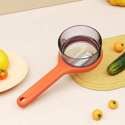 Multi-Functional Peeler With Bucket Container