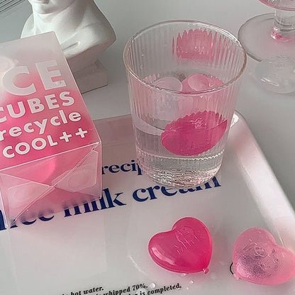 Reusable Fast Freezing Ice Cube Love Heart