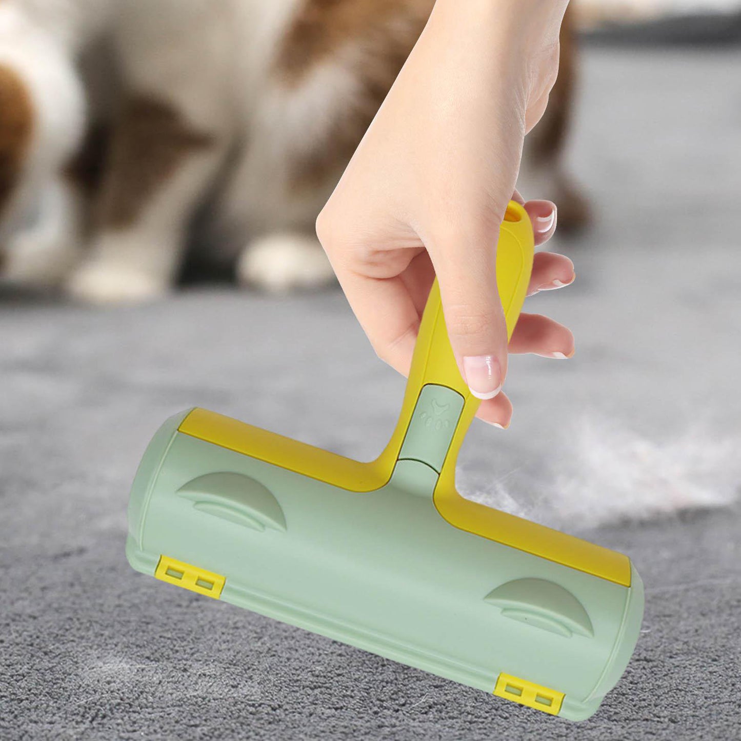 Reusable Pet Roller Brush Dog Hair Remover