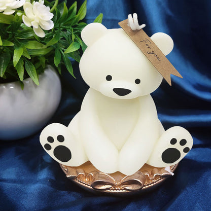 Scented Cute Bear Hug Candle Kawaii Soywax Candle