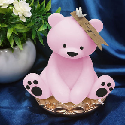 Scented Cute Bear Hug Candle Kawaii Soywax Candle