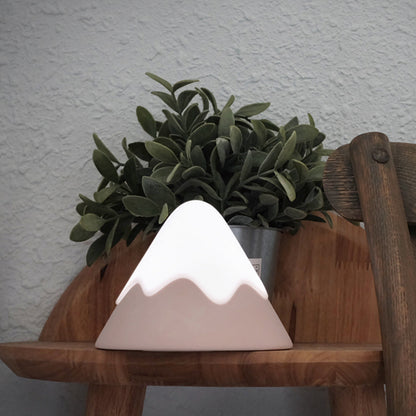 Silicone Snow Mountain LED Lamp