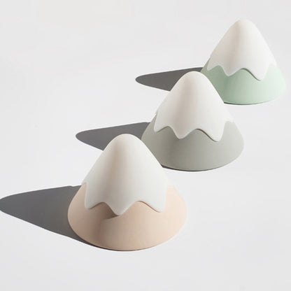 Silicone Snow Mountain LED Lamp