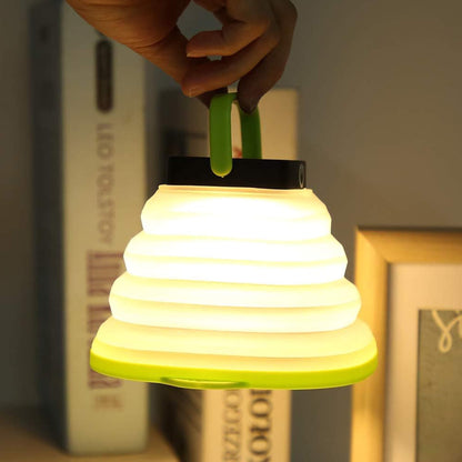 Solar-Powered Collapsible Travel LED Light