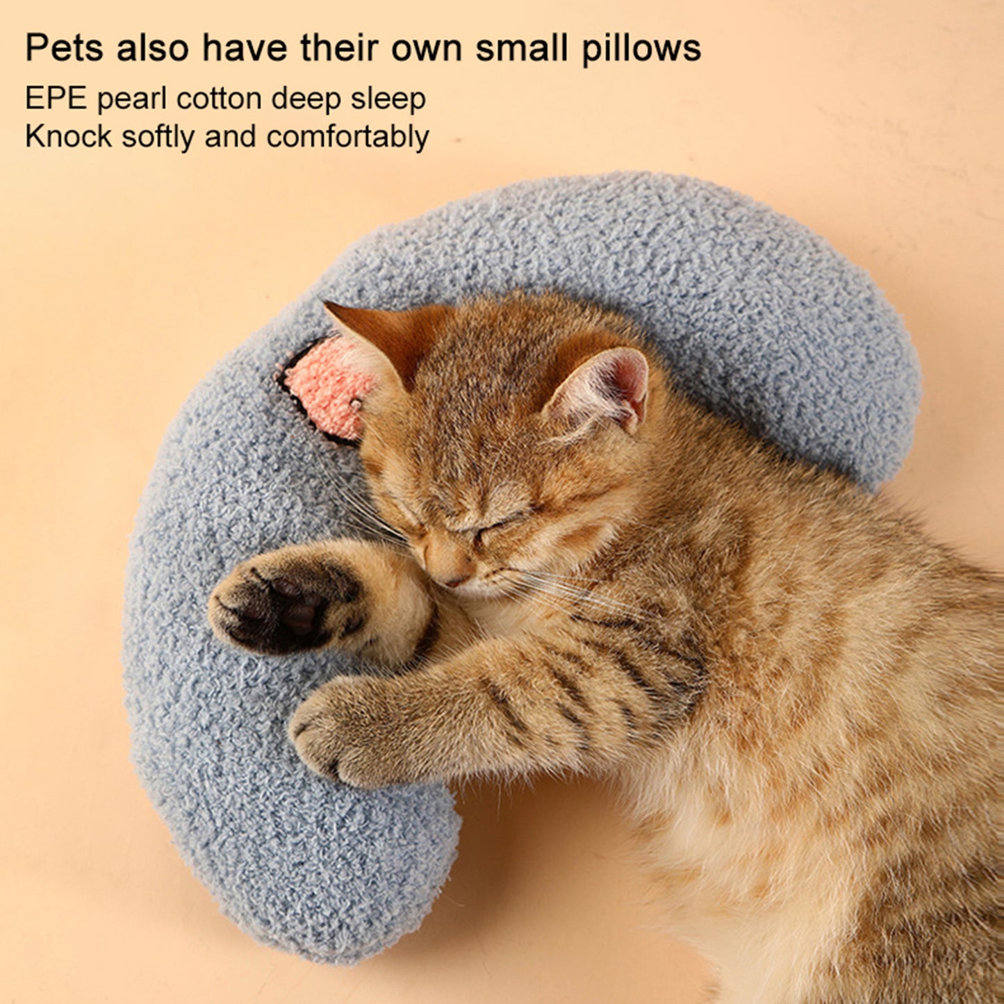 Fluffy Neck Protection Cushion for Dogs Cats