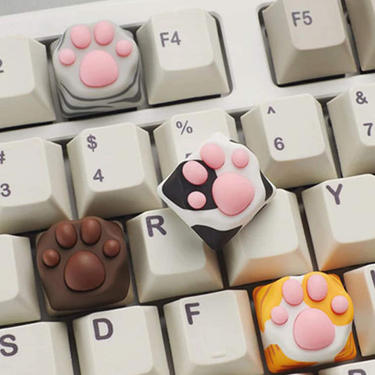 Cute Cat Paw Keycap for Mechanical Keyboard