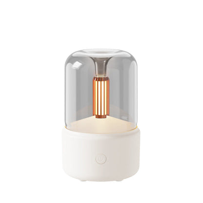 Candle Flame Night Light Humidifier Aromatherapy Diffuser