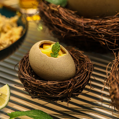 Creative Ceramic Broken Egg Shell Salad Bowl