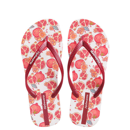 Women's Summer Beach Flip Flops.